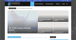 Desktop Screenshot of euskalespeleo.com
